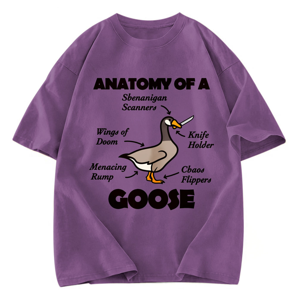 Tokyosol Anatomy Of A Goose Washed T Shirt