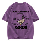 Tokyosol Anatomy Of A Goose Washed T Shirt