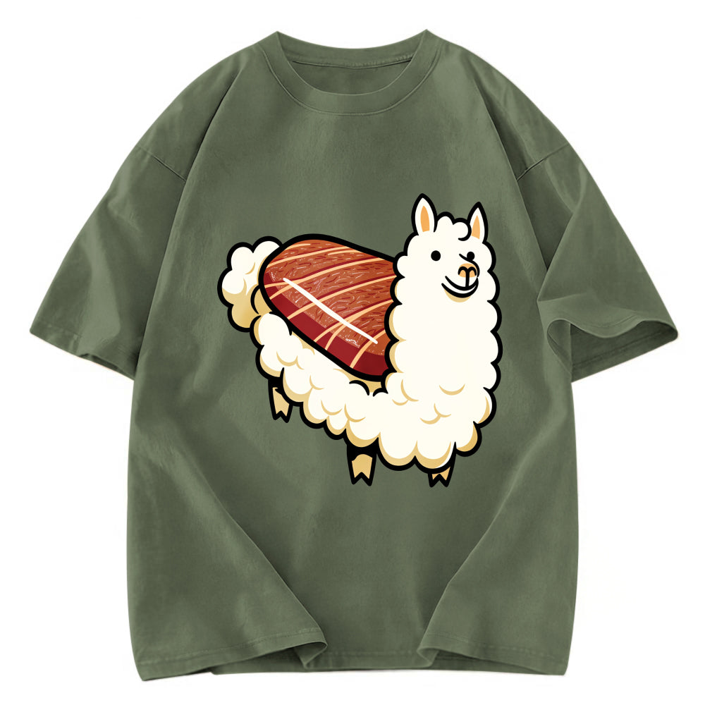 Tokyosol Alpaca Sushi Washed T Shirt