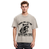 Tokyosol Overthink Raccoon Washed T Shirt