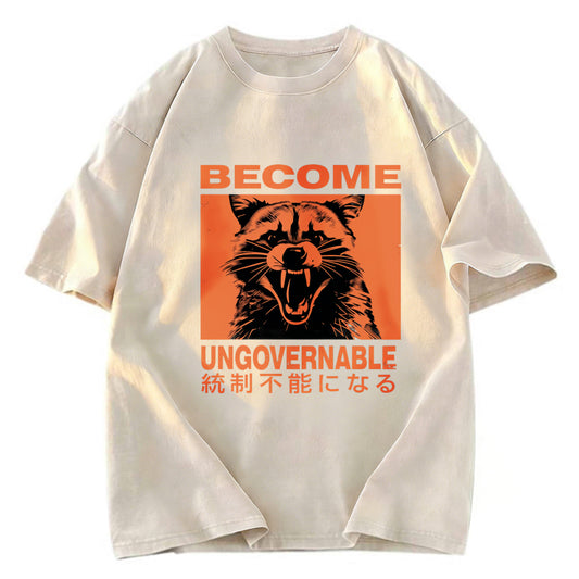 Tokyosol Ungovernable Raccoon Classic T Shirt