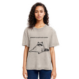 Tokyosol Powered By Spite And Snacks Funny Washed T Shirt