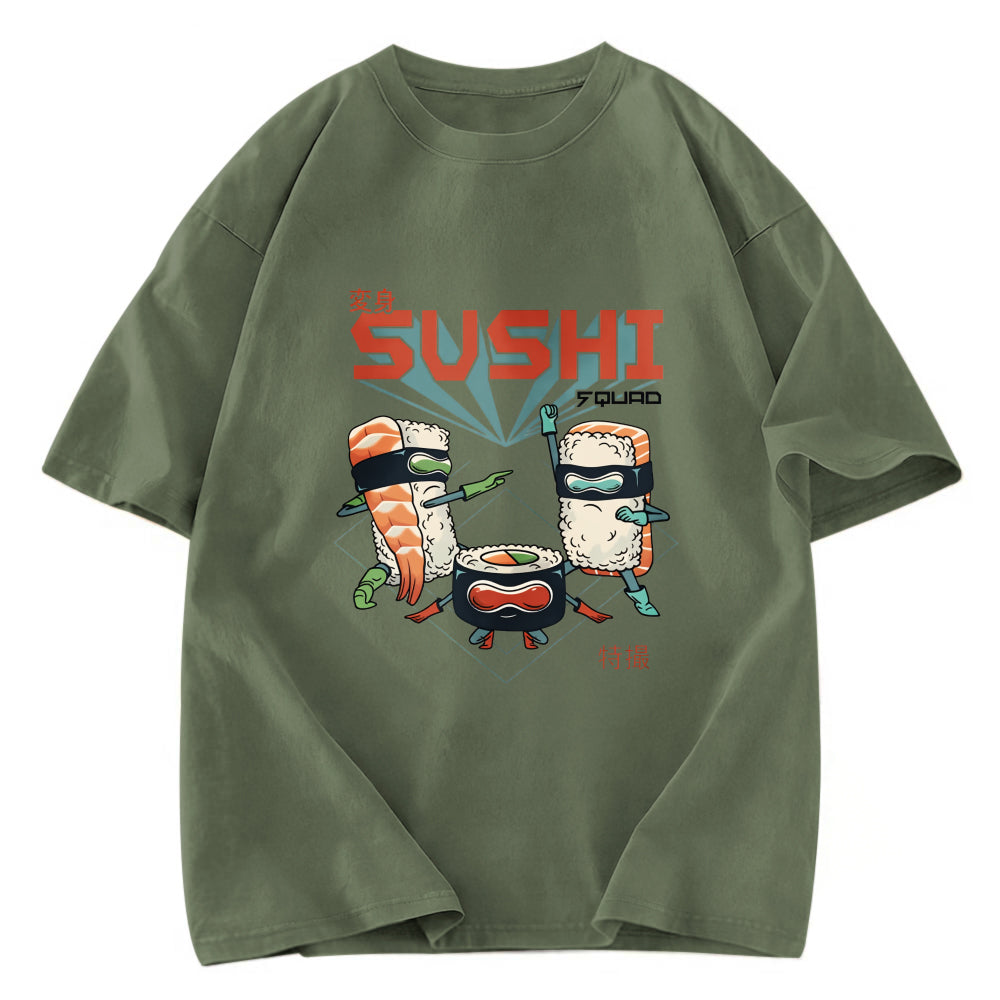 Tokyosol Sushi Squad Washed T Shirt