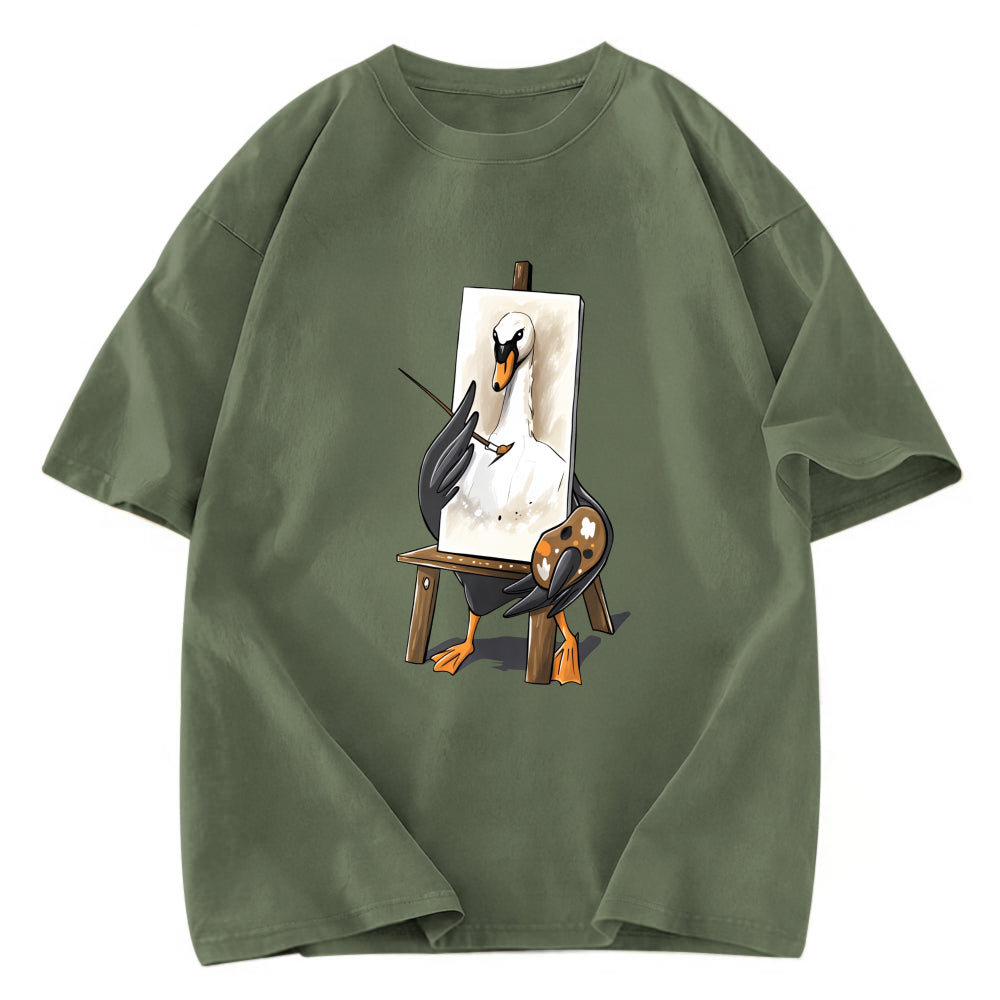 Tokyosol Goose_S Self Portrait Washed T Shirt
