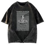 Tokyosol Ramen Division Food Pleasures Washed T Shirt