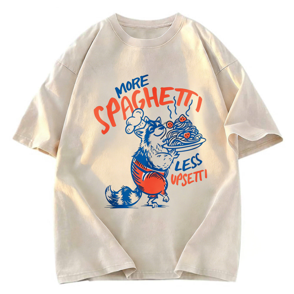 Tokyosol More Spaghetti Less Upsetti Washed T Shirt