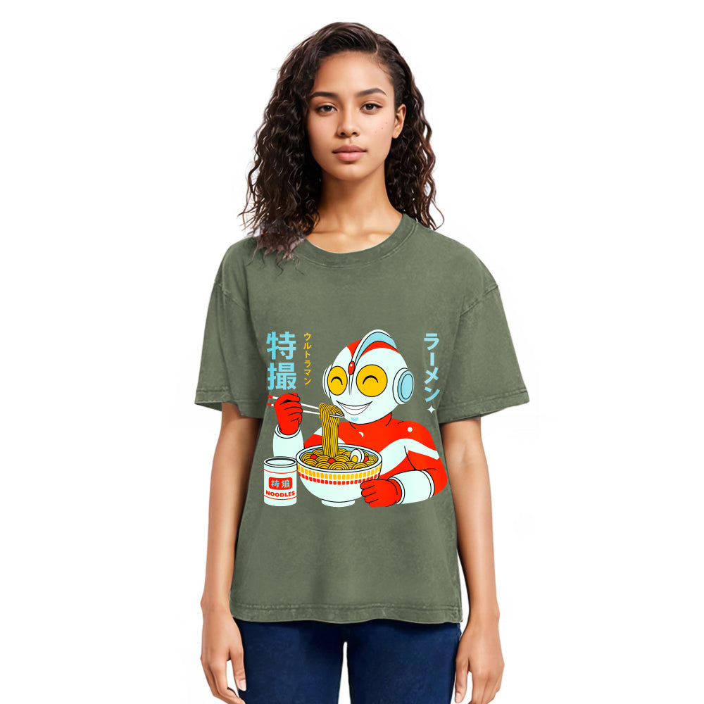Tokyosol Ultraramen Eating Ramen Washed T Shirt