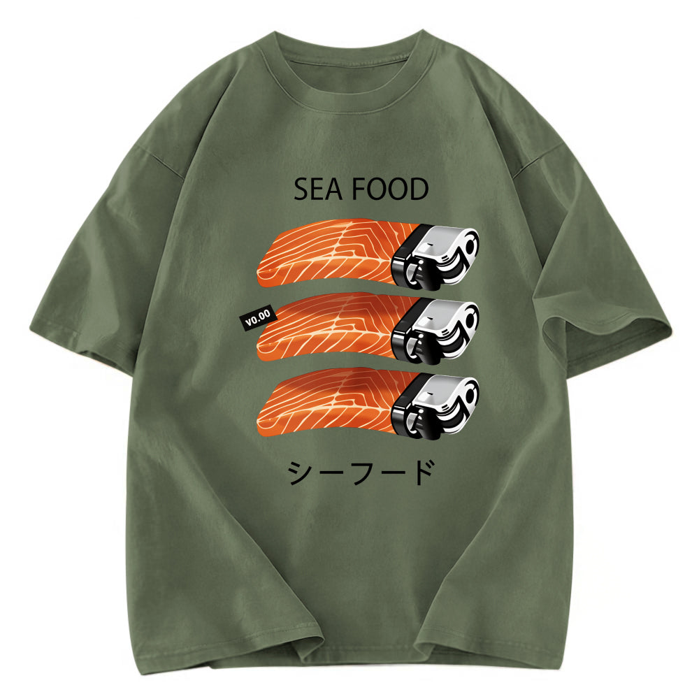 Tokyosol Salmon Lighter Washed T Shirt