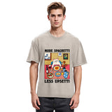 More Spaghetti Less Upsetti Washed T Shirt