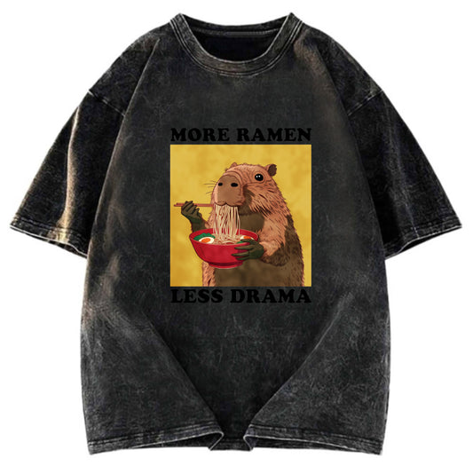Tokyosol Noodles Over Drama Washed T-Shirt