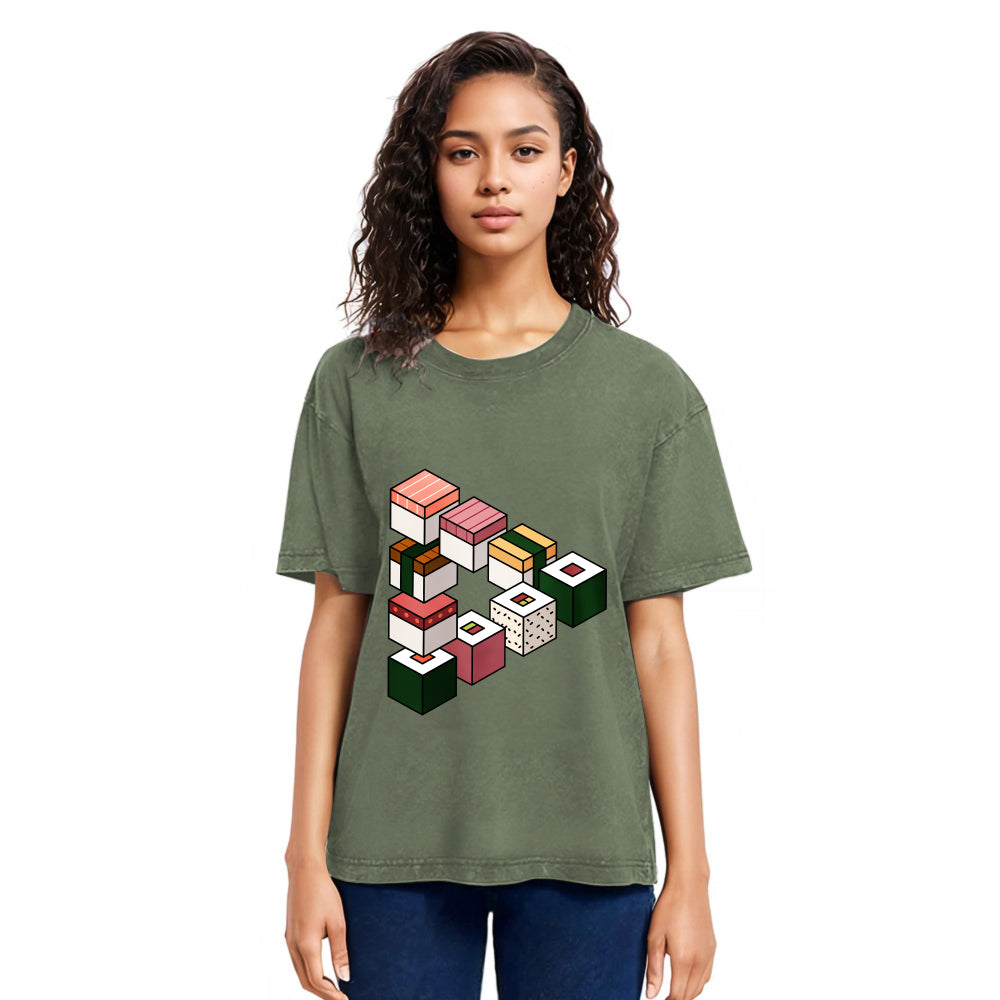 Tokyosol Infinite Loop Sushi Classic T Shirt