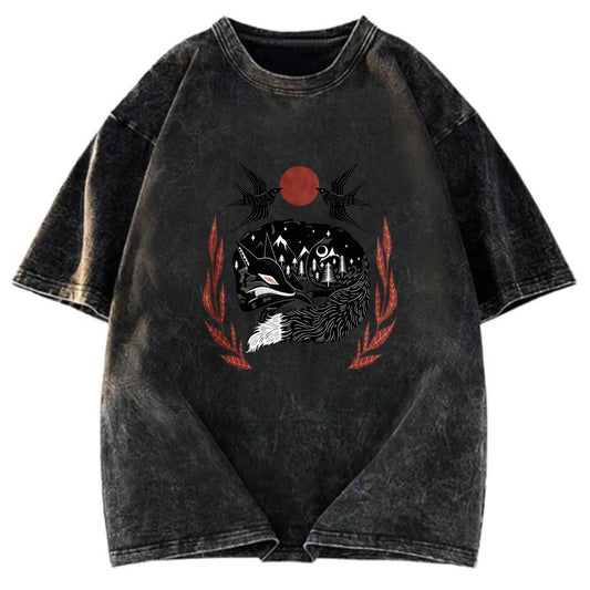 Tokyosol Deep In The Forest Washed T Shirt