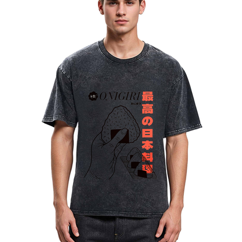 Tokyosol Top Japanese Cuisine Washed T Shirt