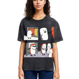 Tokyosol Sushi At The Party Washed T Shirt