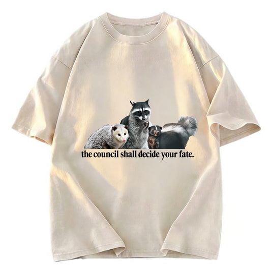 Tokyosol The Council Shall Decide Your Fate Washed T Shirt