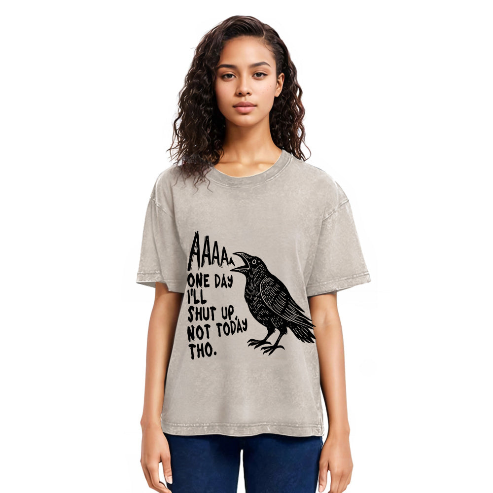 Tokyosol Funny Crow Japan Washed T Shirt