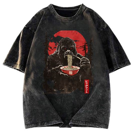 Tokyosol Ramen Lover Bigfoot Washed T Shirt