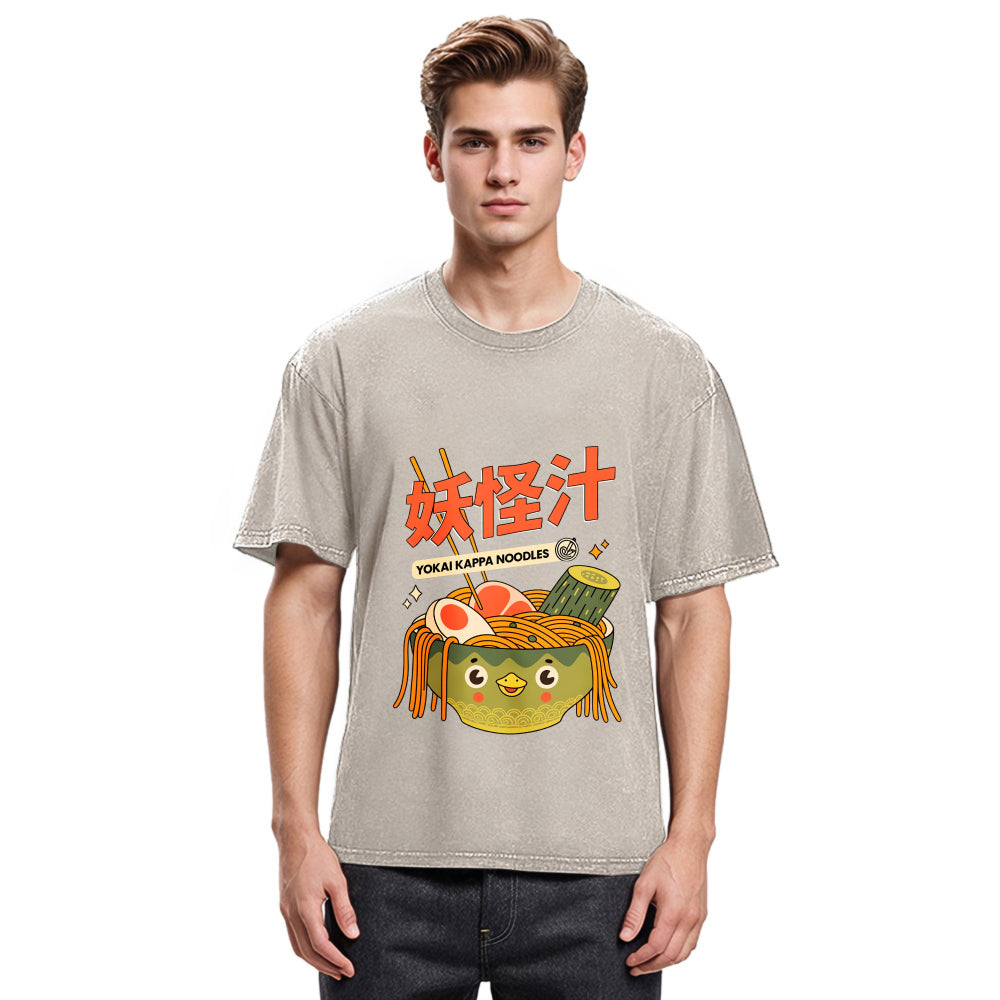 Tokyosol Kappa Ramen Washed T Shirt