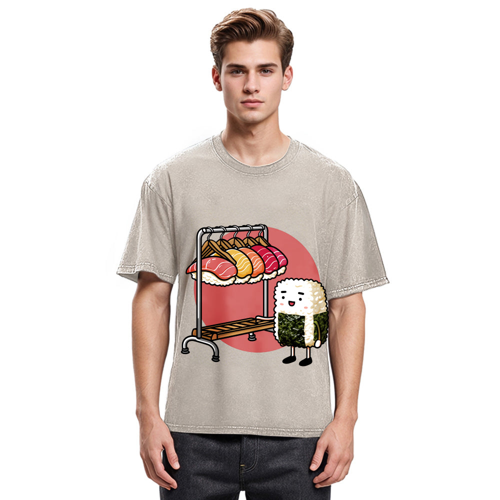 Tokyosol Sushi Choosing A Hat T shirt