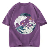 Tokyosol Japanese Sea Bird Washed T Shirt