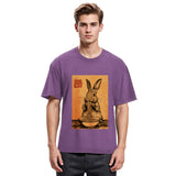 Tokyosol Ramen Lover Rabbit Washed T Shirt