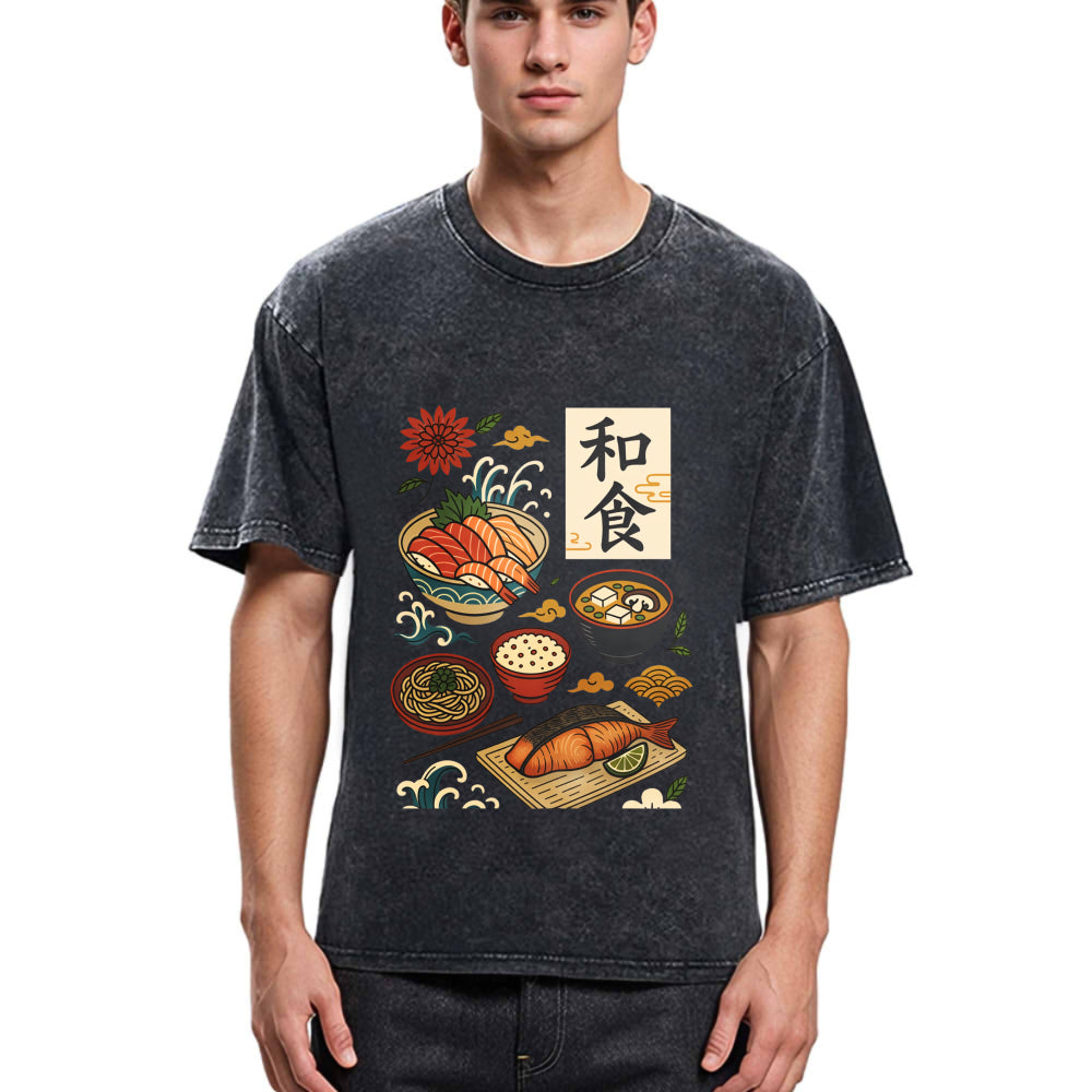 Tokyosol Japanese Cuisine Washed T Shirt
