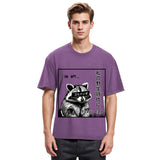 Tokyosol Japanese Wild Raccoon Washed T Shirt