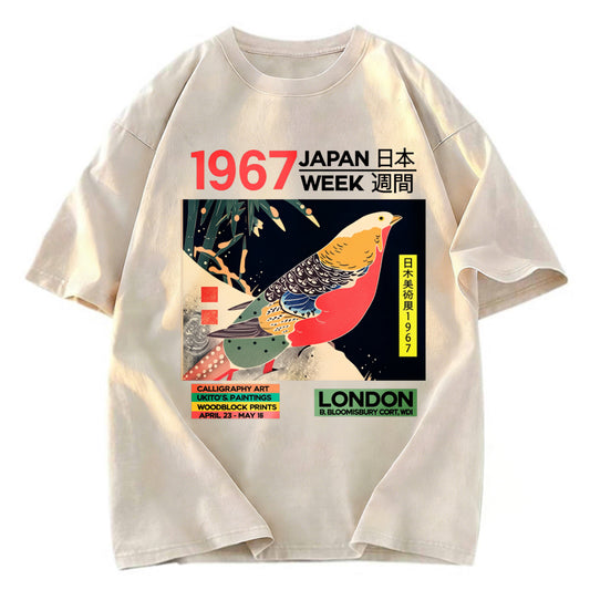Tokyosol Art Studio Exhibition Japanese Washed T Shirt