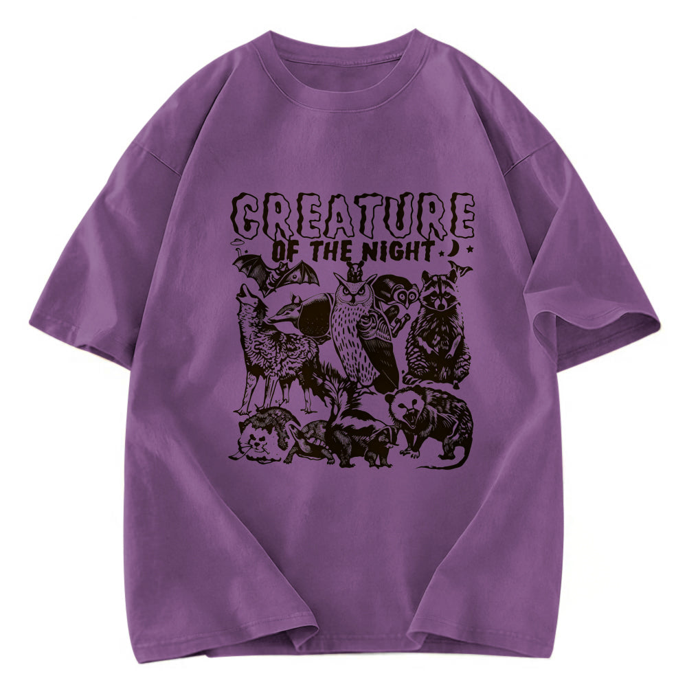 Tokyosol Creature Of The Night Washed T Shirt