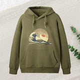 The Great Wave Of Knowledge Inkestyle Hoodie