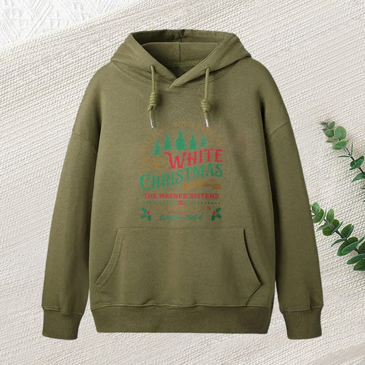 White Christmas Inkestyle Hoodie