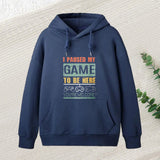 I Paused My Game To Be Here Inkestyle Hoodie