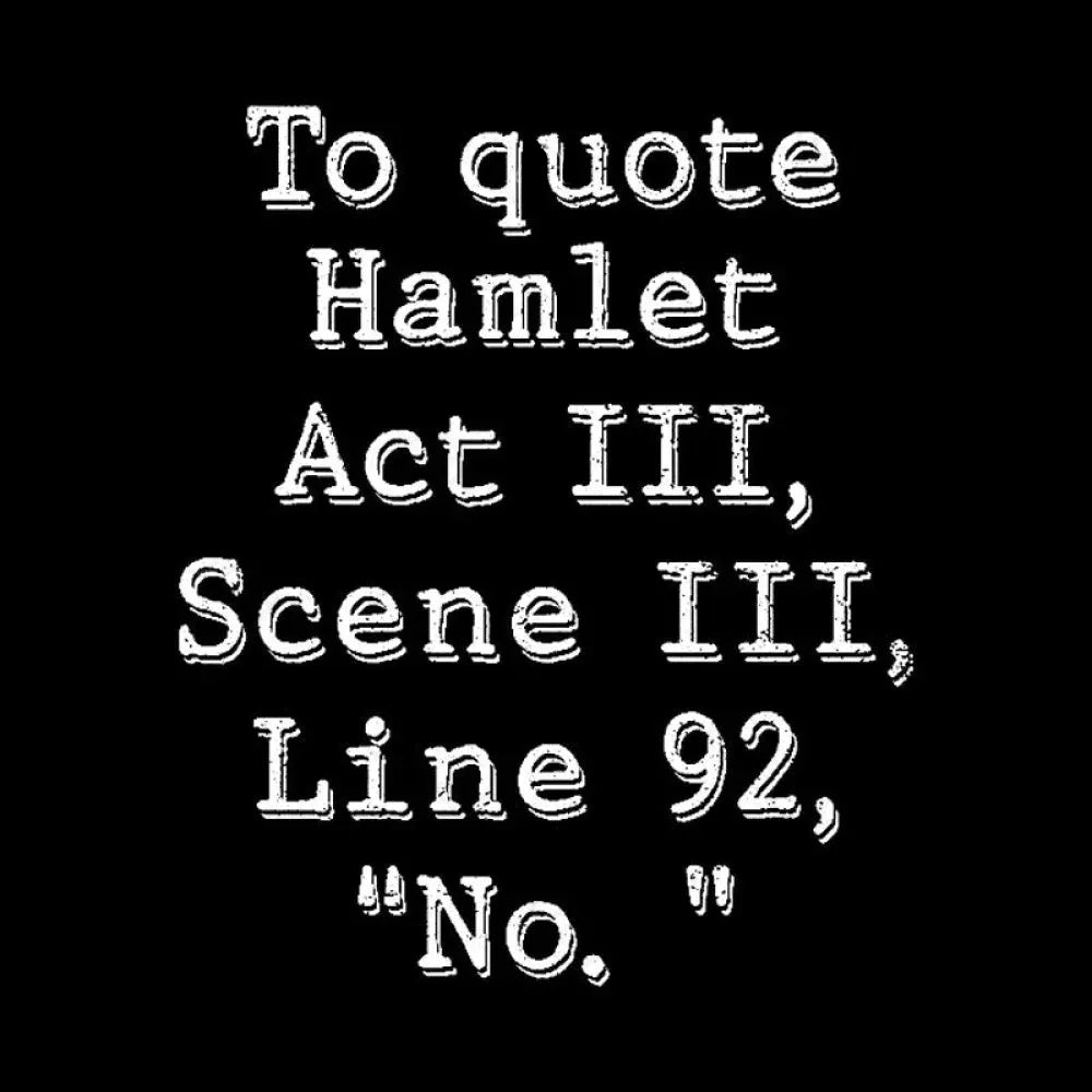 To Quote Hamlet Inkestyle Hoodie