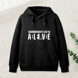 Schrodinger'S Cat Adleiavde Inkestyle Hoodie