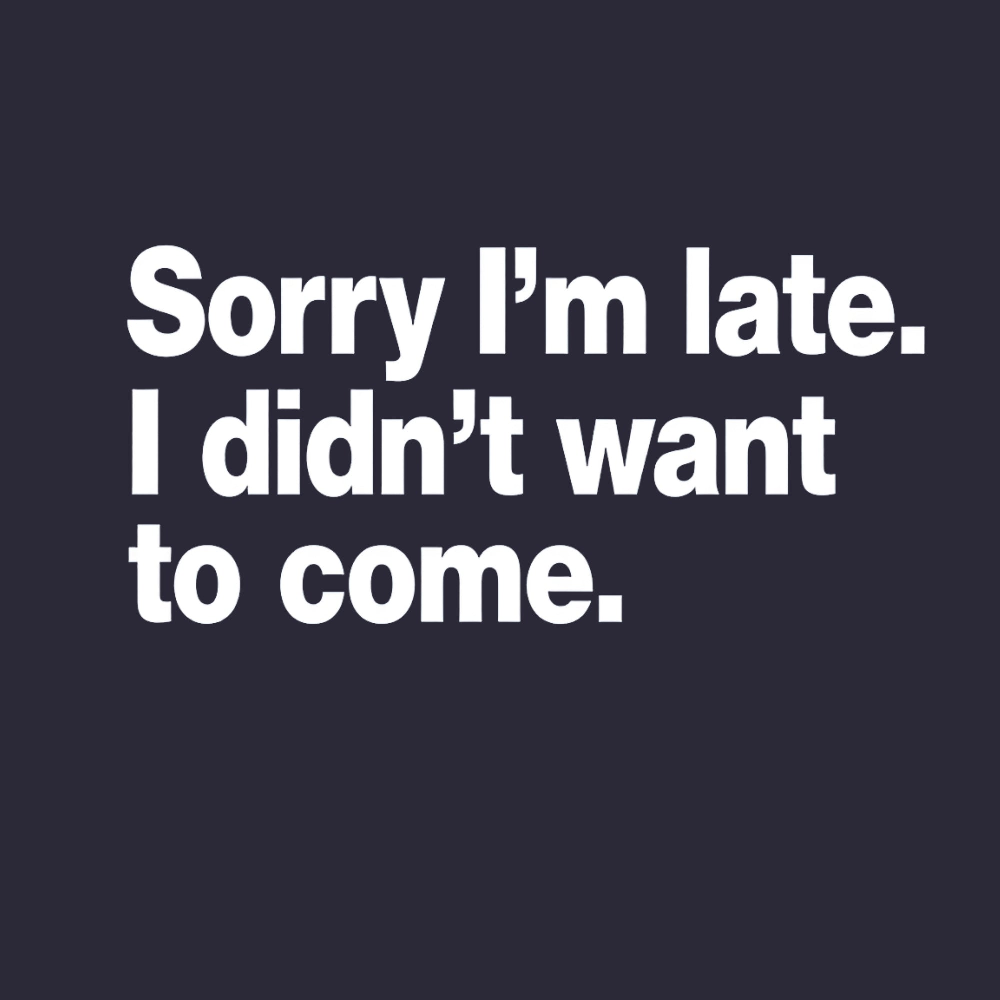 I Didn't Want to Come Hoodie