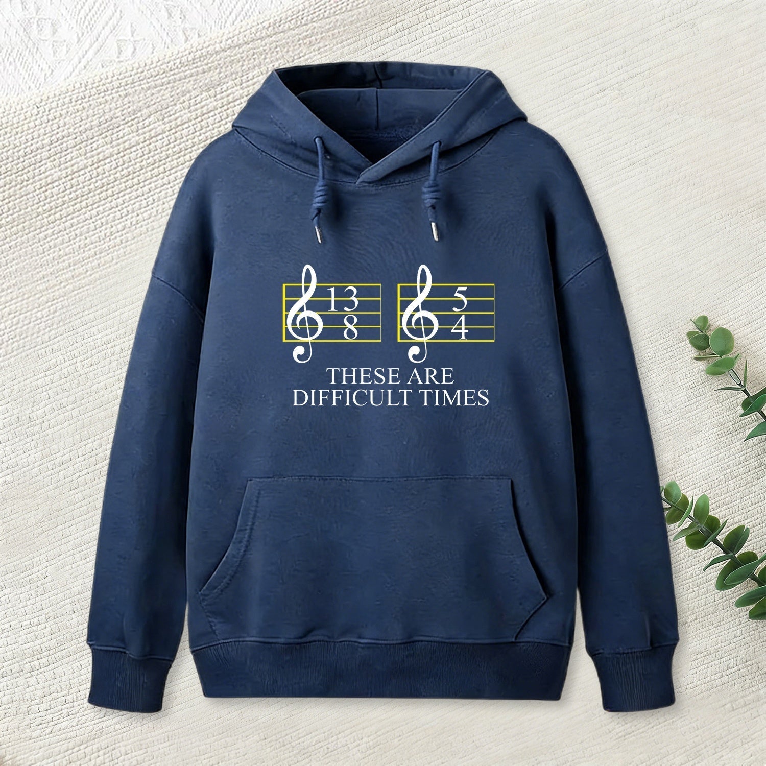Music Difficult Times Geek Hoodie