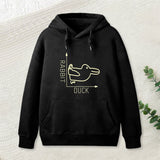 Rabbit or Duck Funny Geek Hoodie