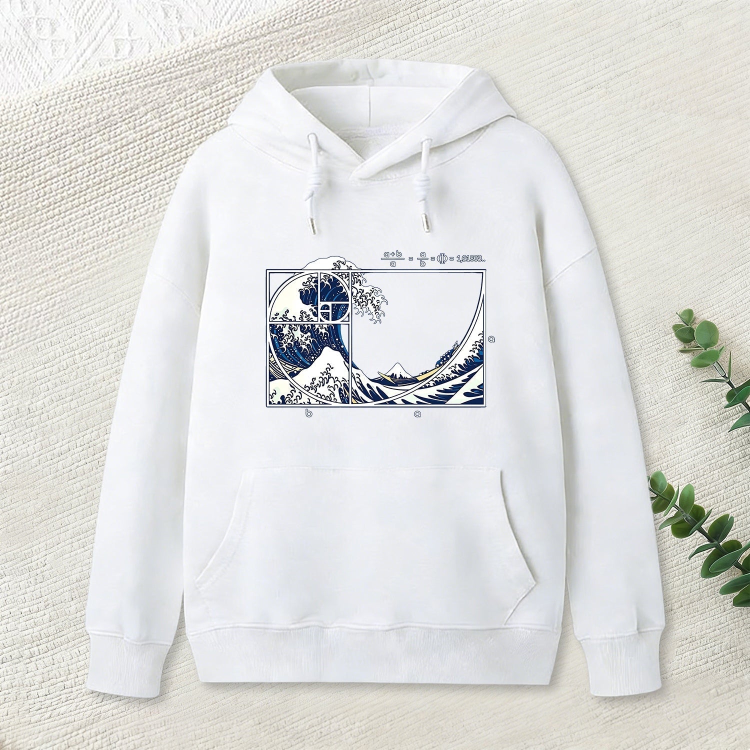 The Great Fibonacci Wave Science Geek Hoodie