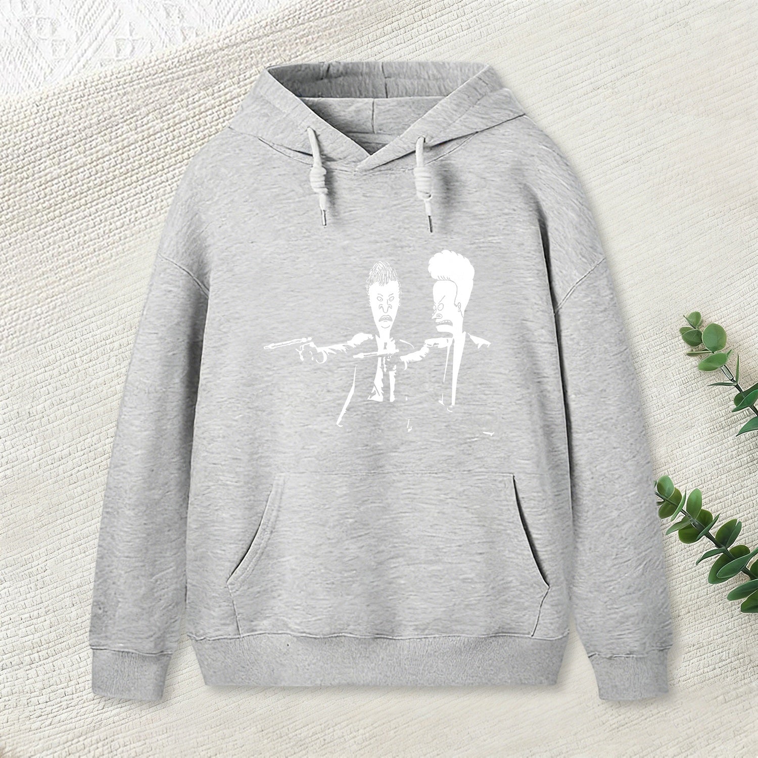 Beavis And Butthead Pulp Fiction Nerd Hoodie