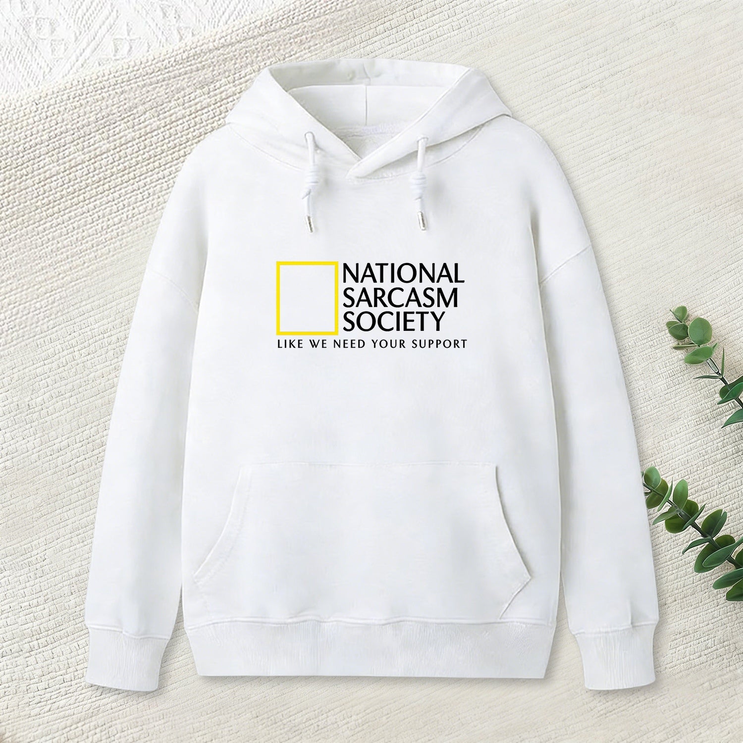 National Sarcasm Society Nerd Hoodie