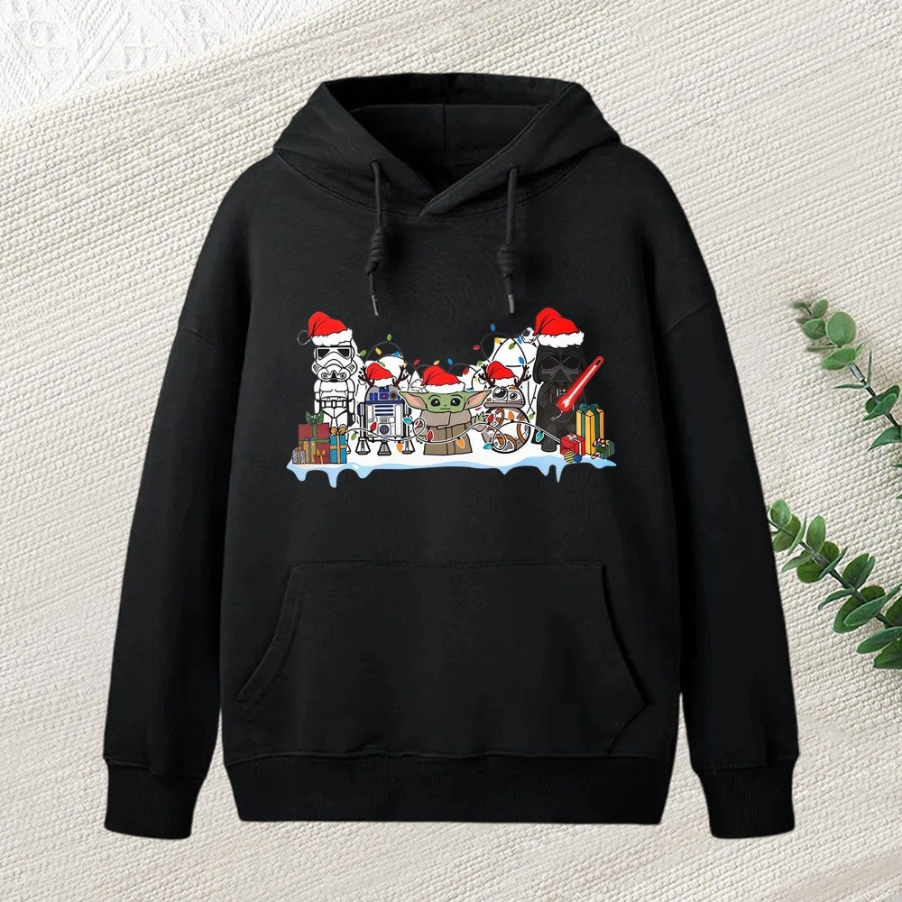 Inkestyle Friends Star Wars Christmas Hoodie