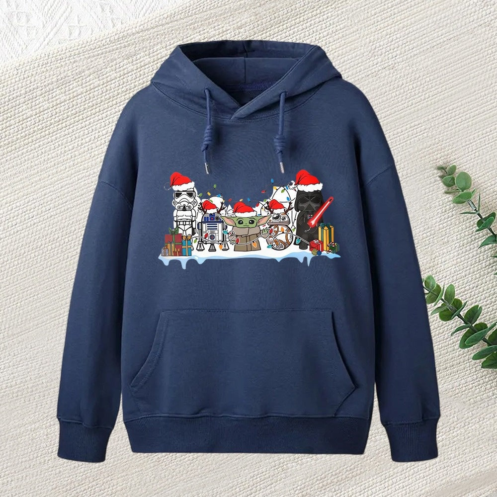 Inkestyle Friends Star Wars Christmas Hoodie