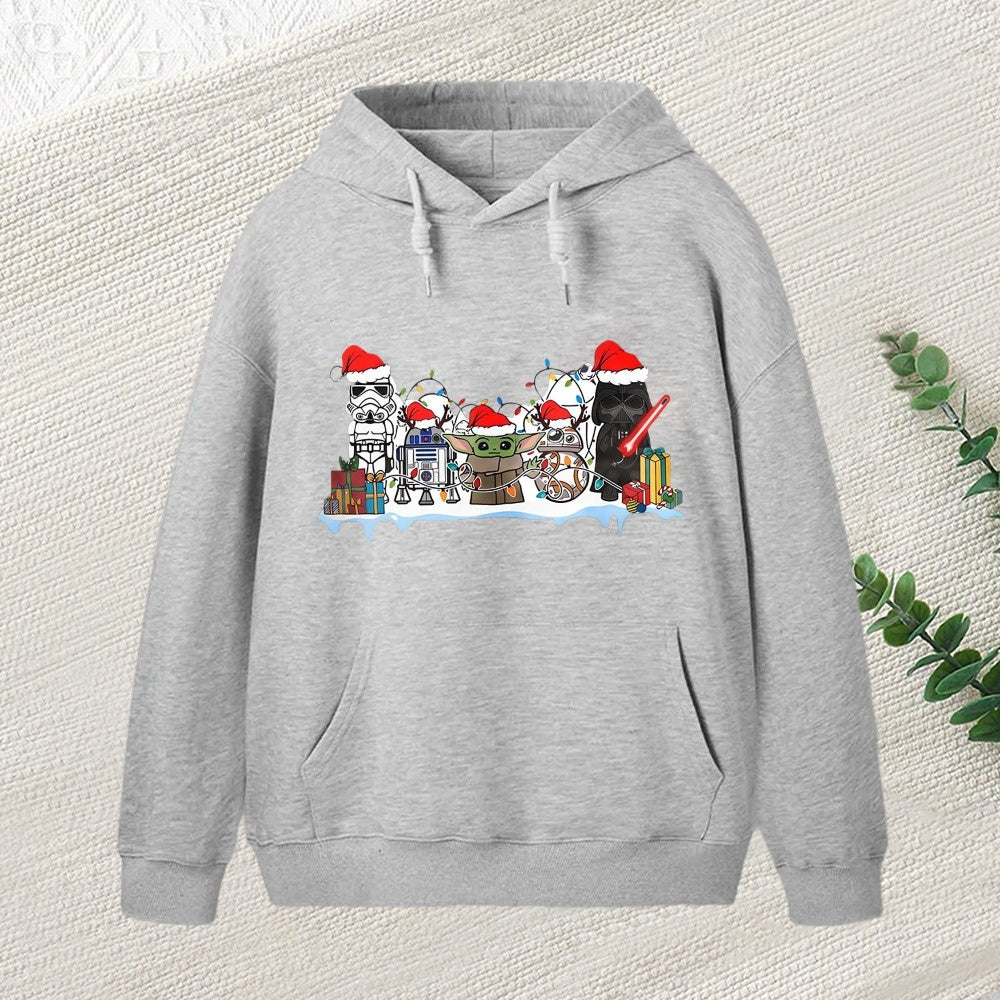 Inkestyle Friends Star Wars Christmas Hoodie