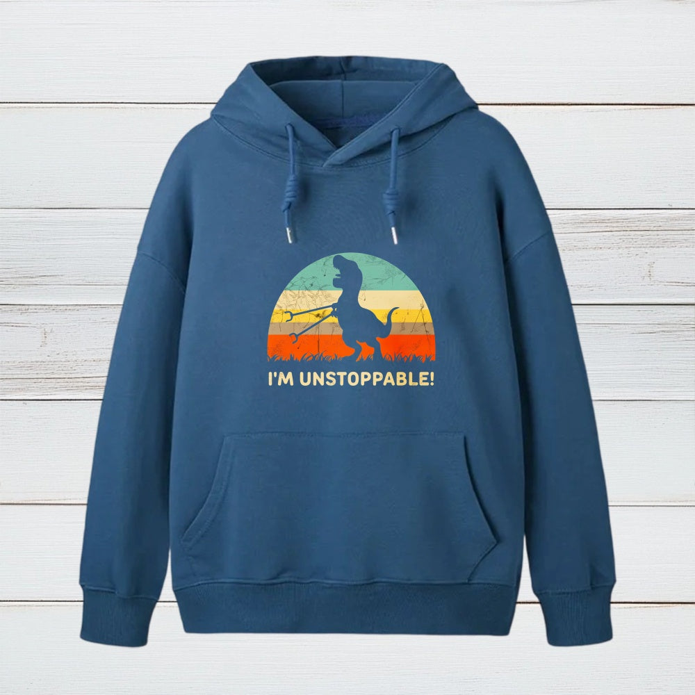 Im Unstoppable T Rex Hoodie