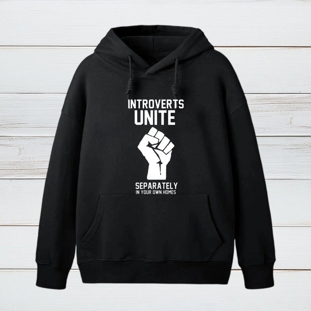 Introverts Unite Inkestyle Hoodie