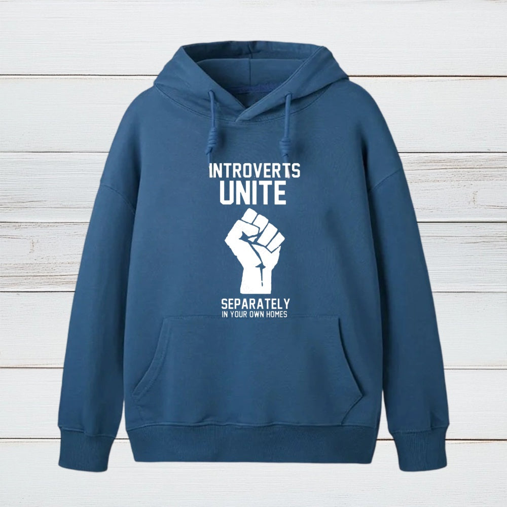 Introverts Unite Inkestyle Hoodie