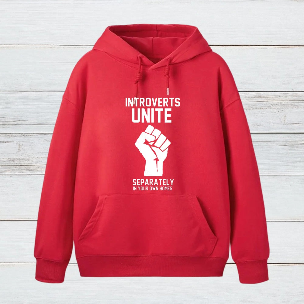 Introverts Unite Inkestyle Hoodie