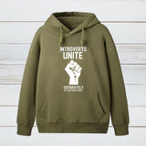 Introverts Unite Inkestyle Hoodie