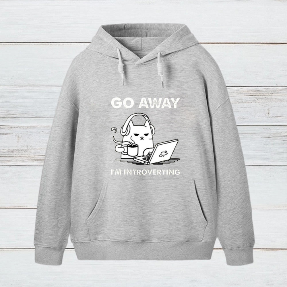 Go Away I'm Introverting Inkestyle Hoodie