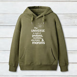 The composition of the universe Science Geek Hoodie